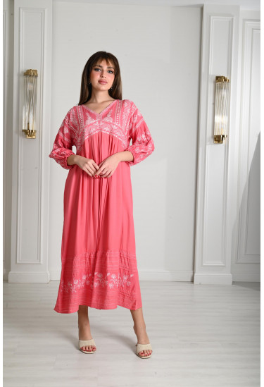 جلابيه بتطريز مميز وراقي