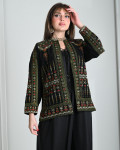 جاكت  نسائي تطريز تراثي