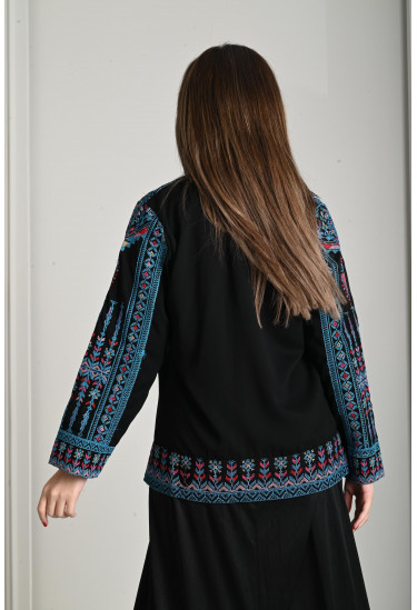 جاكت  نسائي تطريز تراثي