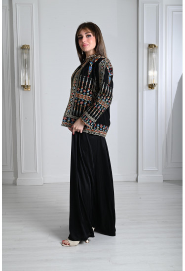 جاكت  نسائي تطريز تراثي