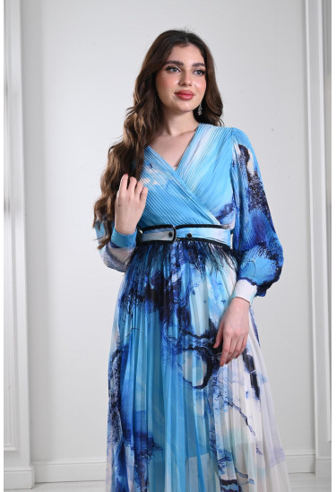 فستان ميدي مستوحي من الطبيعة فستان ميدي مستوحي من الطبيعة