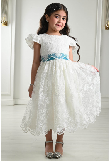 فستان دانتيل بناتي 