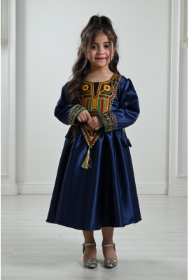 جلابية تراثية للبنات مقاس صغير