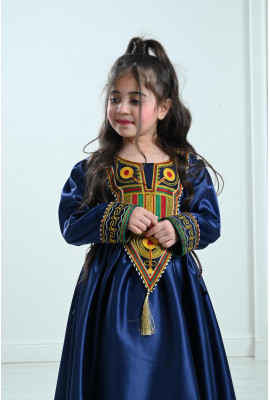 جلابية تراثية للبنات مقاس صغير