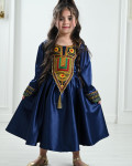 جلابية تراثية للبنات مقاس صغير