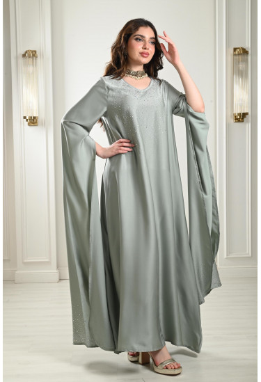 جلابيات فاخرة بأكمام طويلة