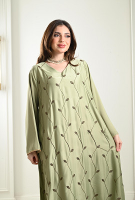 جلابية أنيقة مطرزة جلابية أنيقة مطرزة