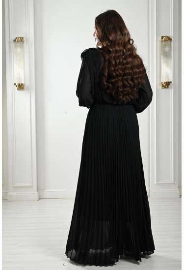 فستان بيليسية بأكمام طويلة فستان بيليسية بأكمام طويلة