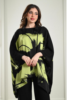 طقم نسائي بنمط كيمونو طقم نسائي بنمط كيمونو