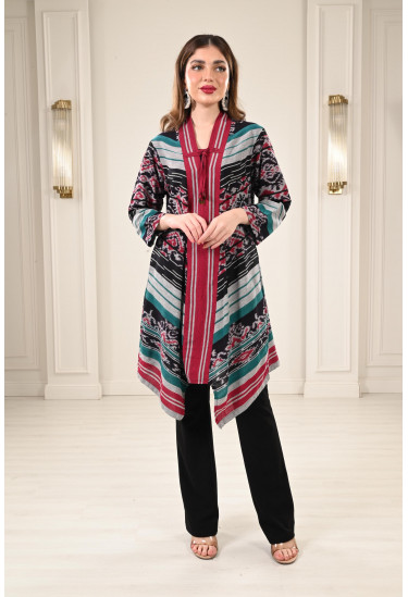 بلوزة باكمام 3/4 بلوزة باكمام 3/4