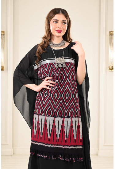 جلابية طويلة كيمونو جلابية طويلة كيمونو