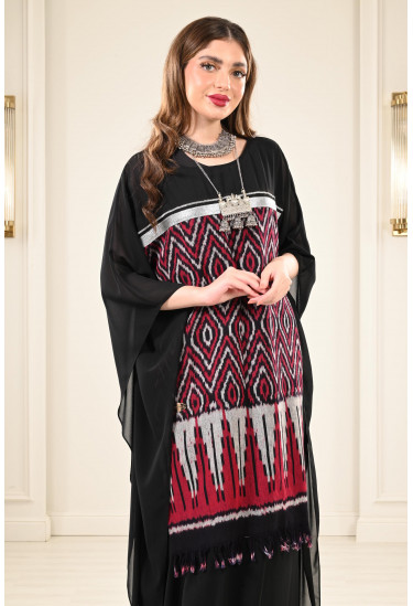 جلابية طويلة كيمونو جلابية طويلة كيمونو