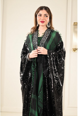 بشت طويل فاخر للمناسبات بشت طويل فاخر للمناسبات