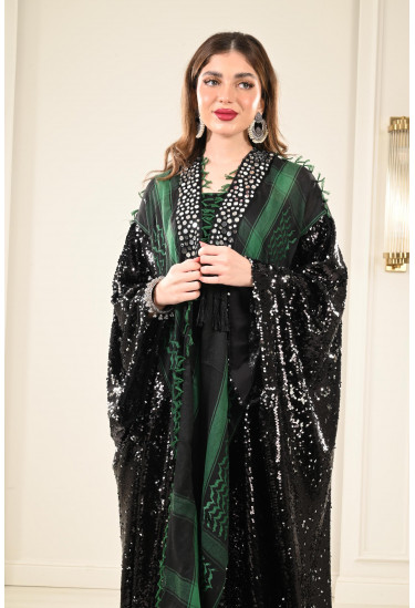 بشت طويل فاخر للمناسبات بشت طويل فاخر للمناسبات