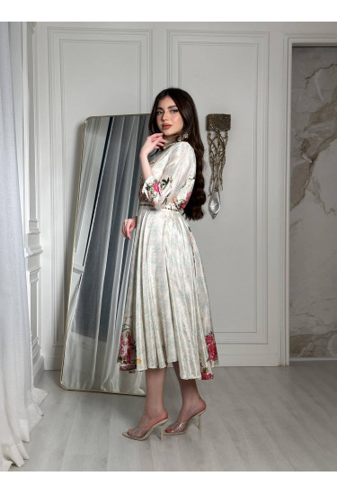 فستان ميدي ناعم ومميز