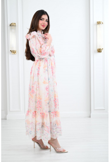 فستان طويل فاخر