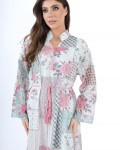 جلابية نسائية بطبعة بوهيمية أنيقة