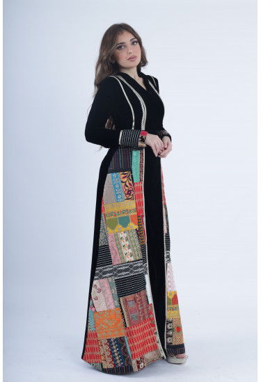 فستان أنيق بتصميم تراثي عصري