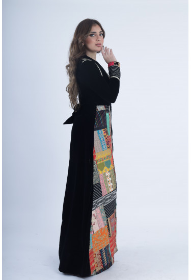 فستان أنيق بتصميم تراثي عصري