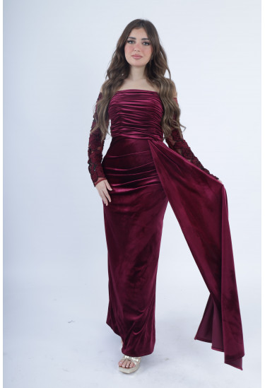 دريس مخمل بتصميم أنيق ومييز