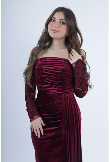 دريس مخمل بتصميم أنيق ومييز