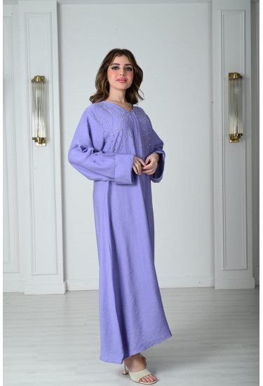 جلابيه فضفاضه بتطريز رائع