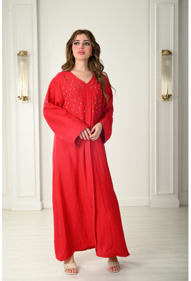 جلابيه فضفاضه بتطريز رائع