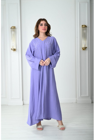 جلابيه فضفاضه بتطريز رائع