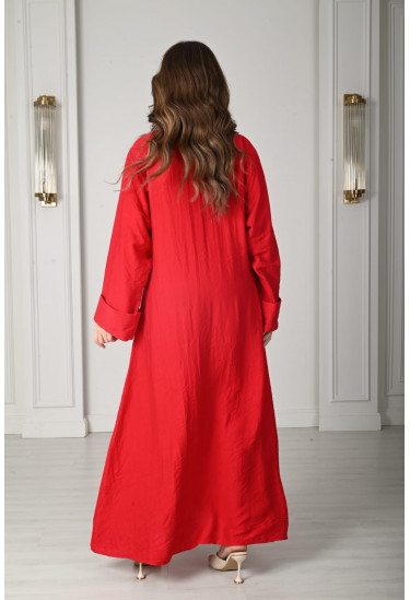 جلابيه فضفاضه بتطريز رائع