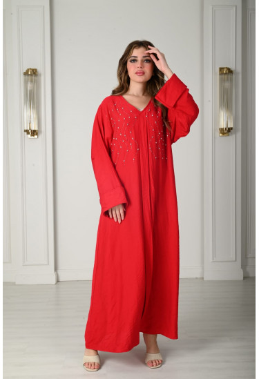 جلابيه فضفاضه بتطريز رائع