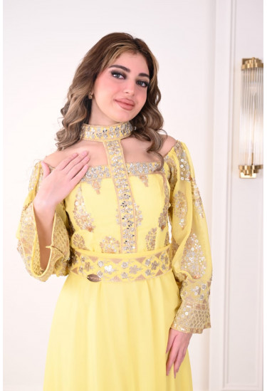 جلابيه راقيه بتطريزات ملكيه جلابيه راقيه بتطريزات ملكيه
