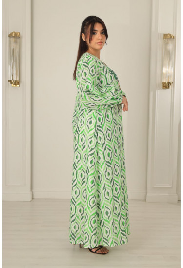 جلابيه نسائي تصميم بسيط وانيق 