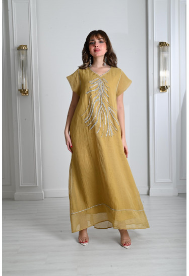 جلابية نسائي مطرزه