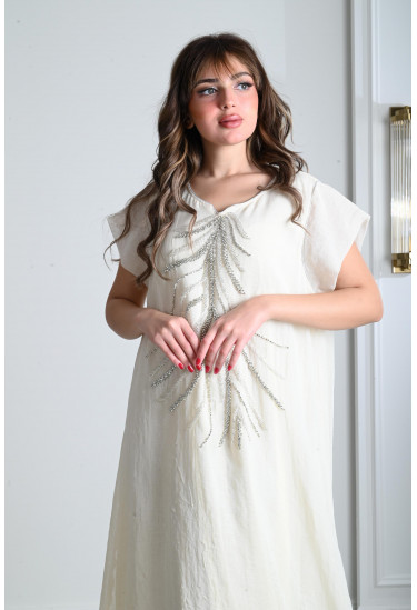 جلابية نسائي مطرزه