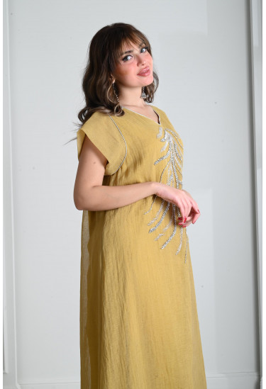 جلابية نسائي مطرزه