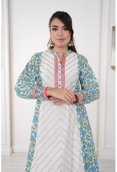 جلابيه نسائي طويله مشجره