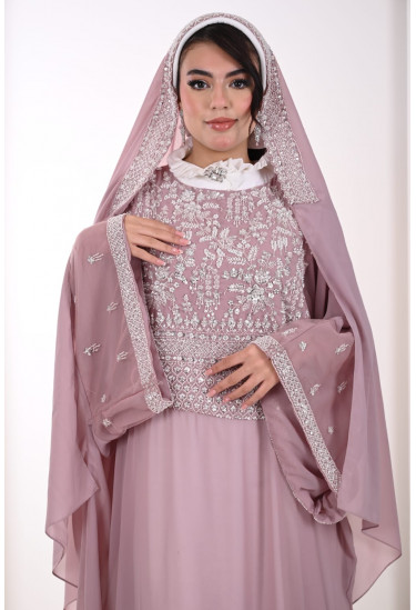 المسدح الهاشمي فضفاضه بتطريز لامع