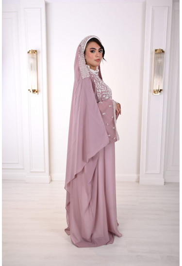 المسدح الهاشمي فضفاضه بتطريز لامع