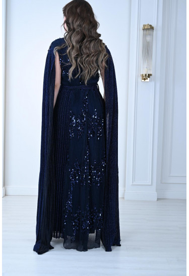 فستان سهرة ملكي بتطريز فاخر 