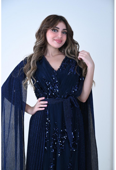 فستان سهرة ملكي بتطريز فاخر 