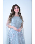 فستان سهره بتصميم مميز لامع فستان سهره بتصميم مميز لامع
