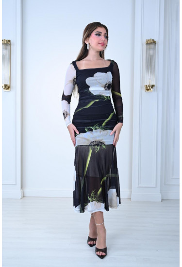  فستان السهرة الانيق لإطلالة جذابة