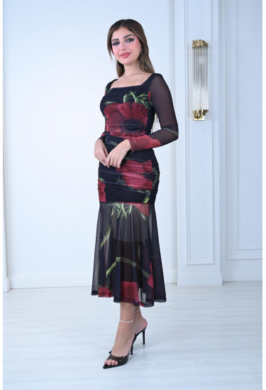  فستان السهرة الانيق لإطلالة جذابة