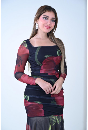  فستان السهرة الانيق لإطلالة جذابة