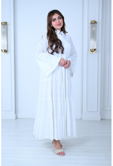 فستان فضفاض بتصميم عصري انيق