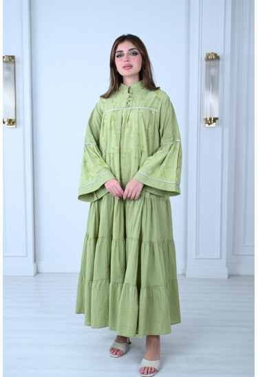 فستان فضفاض بتصميم عصري انيق