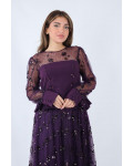 فستان سهرة أسود راقي فستان سهرة أسود راقي