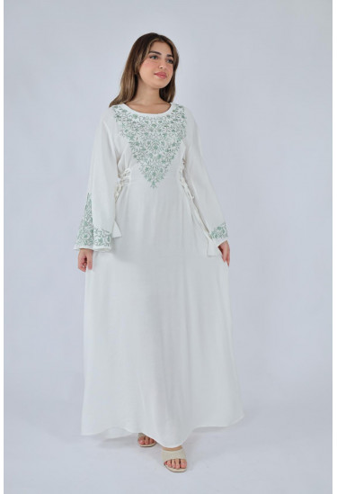 جلابيه بتطريز راقي