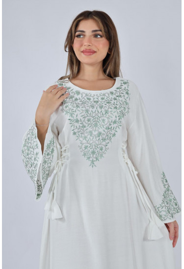 جلابيه بتطريز راقي