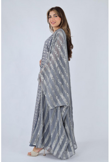 جلابية مميزة بتطريز لامع